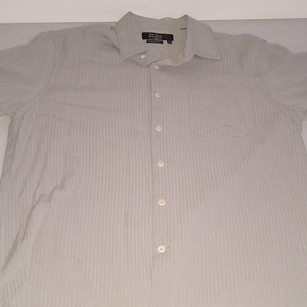 Nat nast size L linen blend iguana color